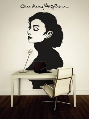 Vinilo decorativo Audrey Hepburn III