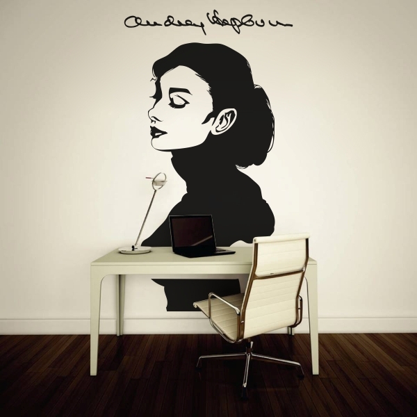 Vinilo decorativo Audrey Hepburn III