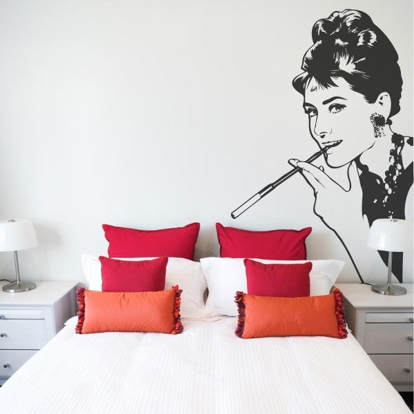 Vinilo decorativo Audrey Hepburn IV