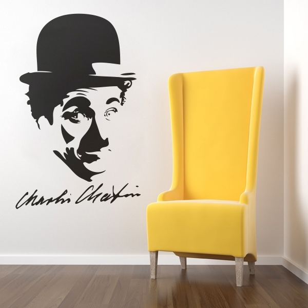 Vinilo decorativo Charles Chaplin II