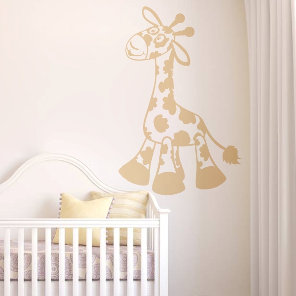 Vinilo infantil Jirafa II