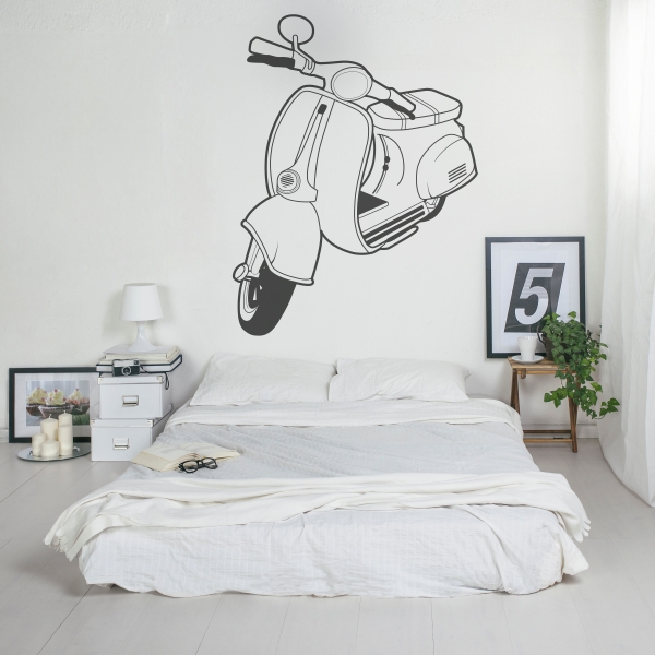 Vinilo decorativo Vespa style