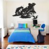 5506.jpg Vinilo decorativo motocross
