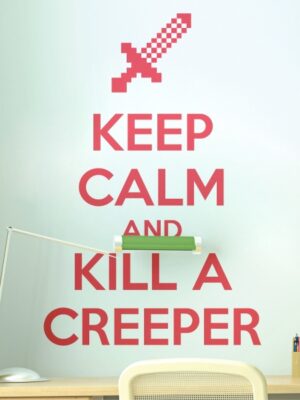 5516.jpg Vinilo decorativo Keep Calm Minecraft III