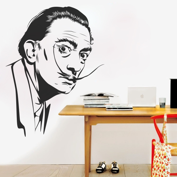 5535.jpg Vinilo decorativo Salvador Dalí IV