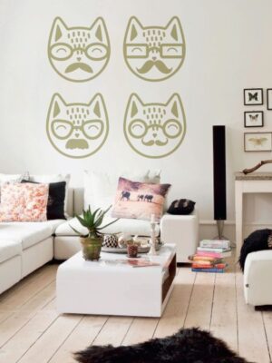 Vinilo decorativo Cats