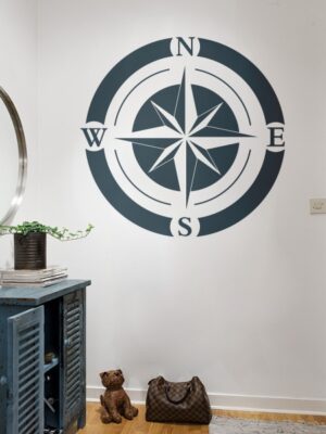 Vinilo decorativo Rosa de los vientos III