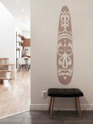 Vinilo decorativo máscara étnica