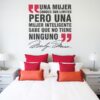 Vinilo decorativo frase Marilyn