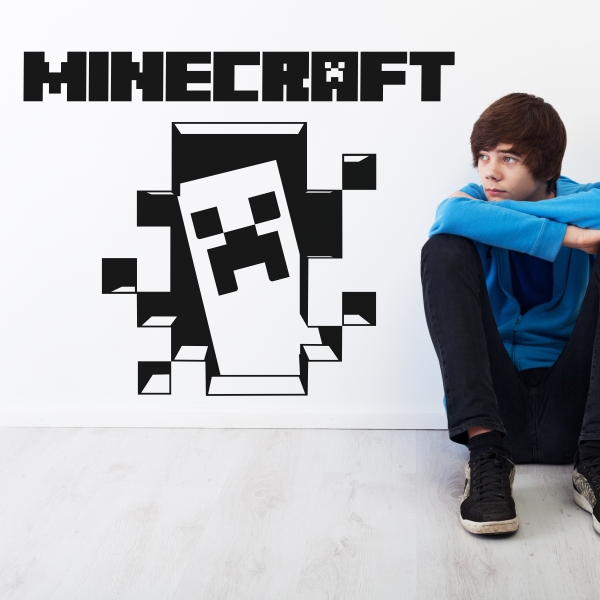 Vinilo decorativo Minecraft Creeper