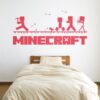 Vinilo decorativo Minecraft escape