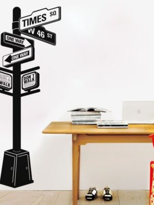 5603.jpg Vinilo decorativo señal Nueva York