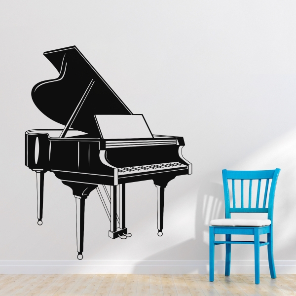 Vinilo decorativo piano