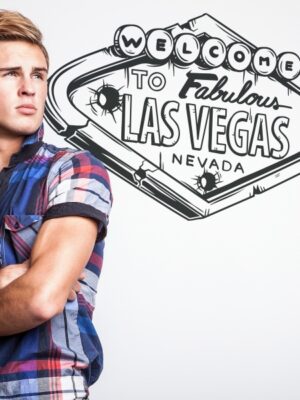 Vinilo decorativo Welcome to fabulous Las Vegas