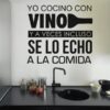 5635.jpg Vinilo decorativo cocinando con vino
