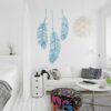 Vinilo decorativo plumas