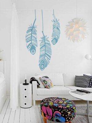 5637.jpg Vinilo decorativo plumas