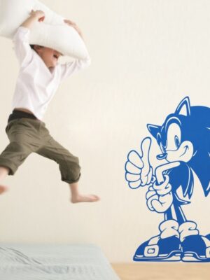 Vinilo decorativo Sonic