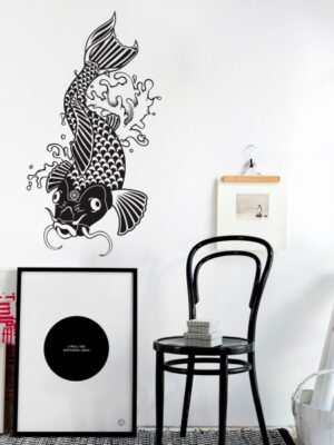 5646.jpg Vinilo decorativo pez Koi