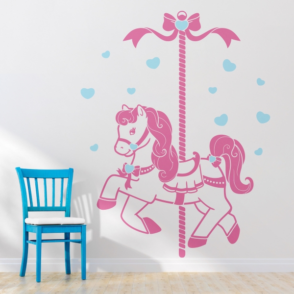 5726.jpg Vinilo infantil tiovivo