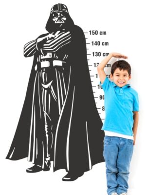 Vinilo infantil medidor altura Darth Vader