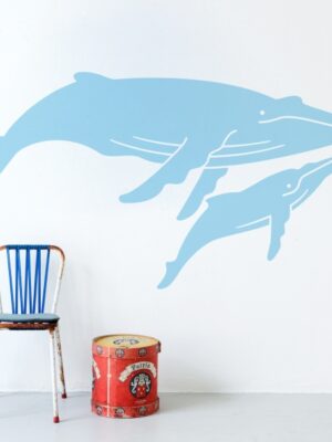 5797.jpg Vinilo infantil Ballenas