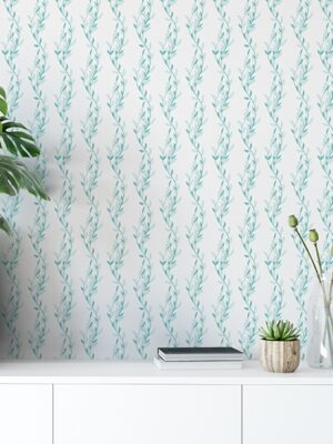 Papel pintado classic flower