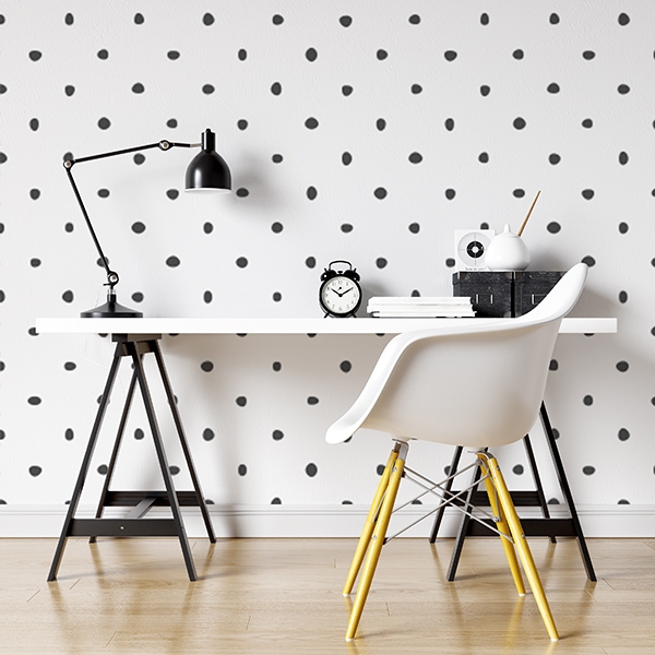 6468.jpg Papel pintado doodle dots