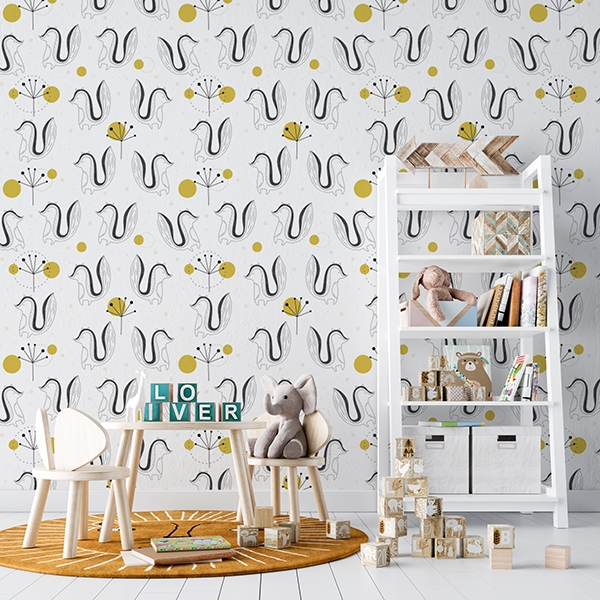 Papel pintado chipmunk