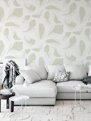 Papel pintado feather