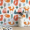 Papel pintado wild forest