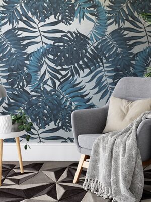 6489.jpg Papel pintado tropical leaves