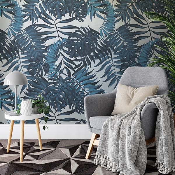 6489.jpg Papel pintado tropical leaves