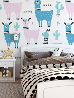 Papel pintado llamas