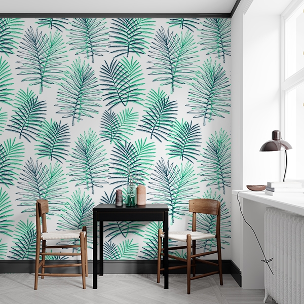 Papel pintado green pine