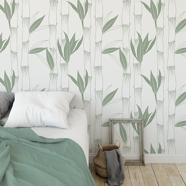 6528.jpg Papel pintado bambu