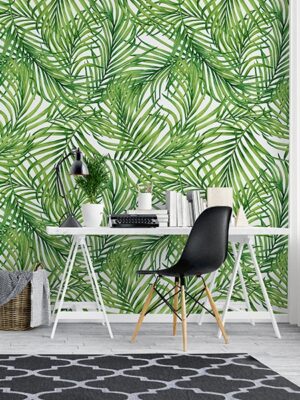 6578.jpg Papel pintado Tropical green