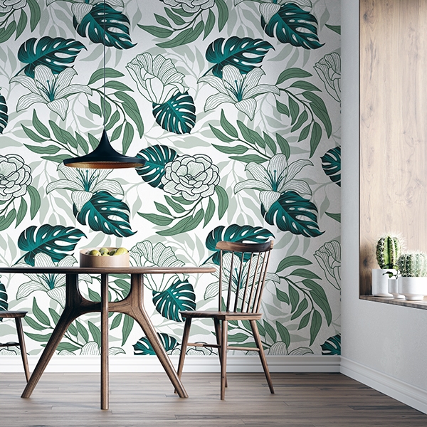 Papel pintado Roseau