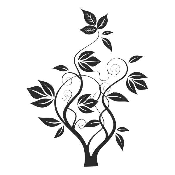 Vinilo decorativo enredadera