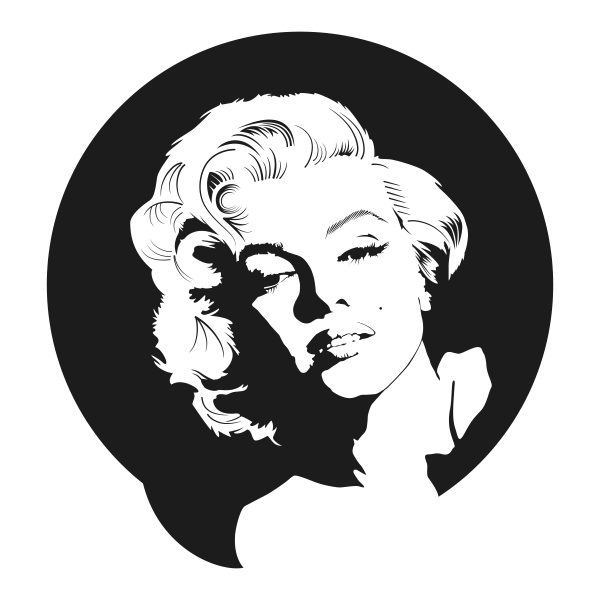 Vinilo decorativo Marilyn Monroe