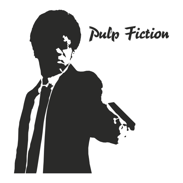 Vinilo decorativo Pulp Fiction