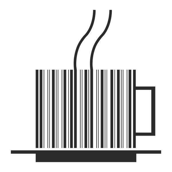 3888.png Vinilo decorativo taza codigo de barras