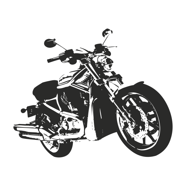 Vinilo decorativo moto