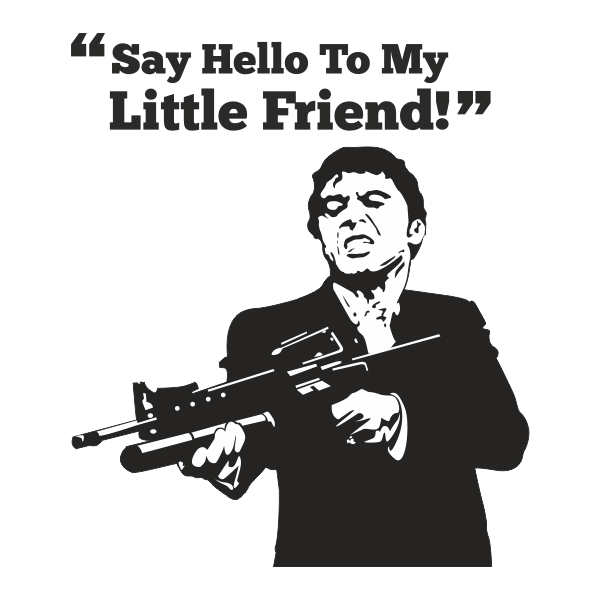 Vinilo decorativo Al Paccino