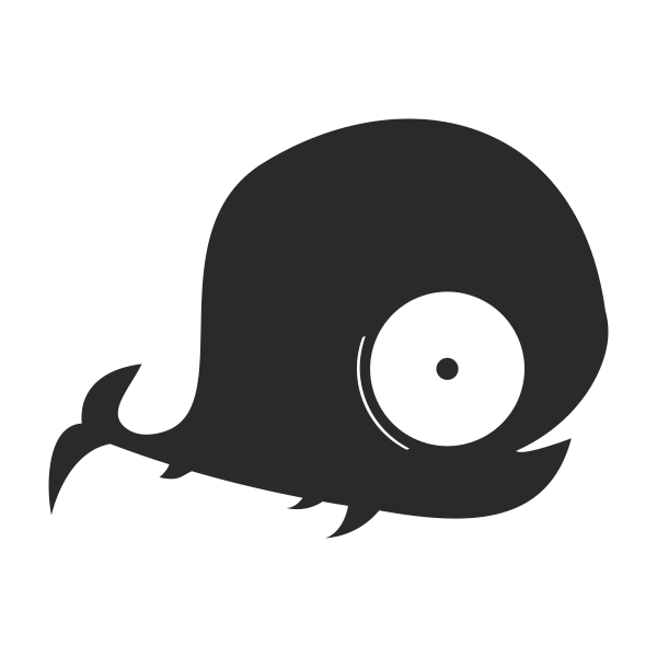 4062.png Vinilo infantil ballena