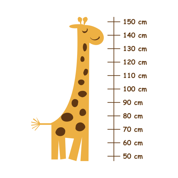 4106.png Vinilo infantil medidor altura niños