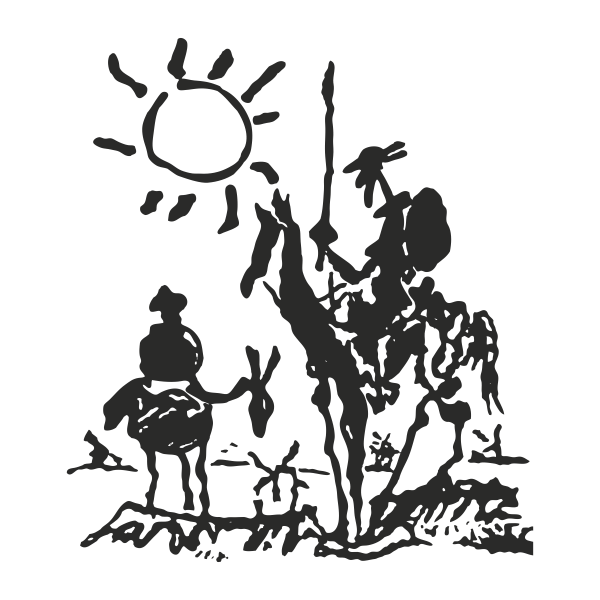 Vinilo decorativo Don Quijote