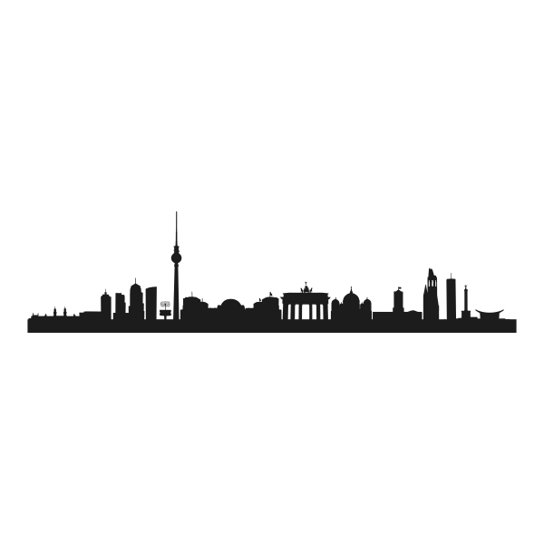 4118.png Vinilo decorativo skyline Berlin