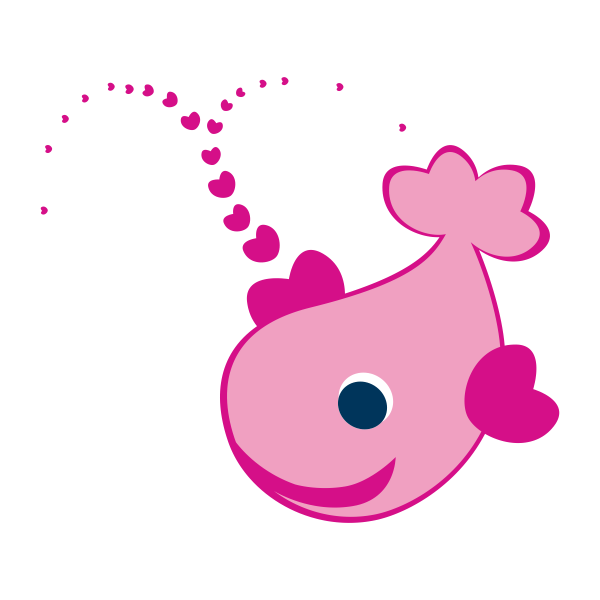 4170.png Vinilo infantil pez personalizable niña