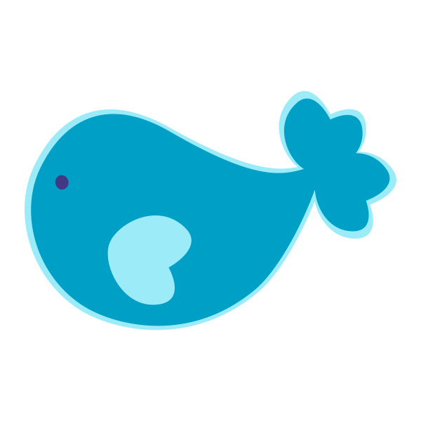 Vinilo infantil pez personalizable niño